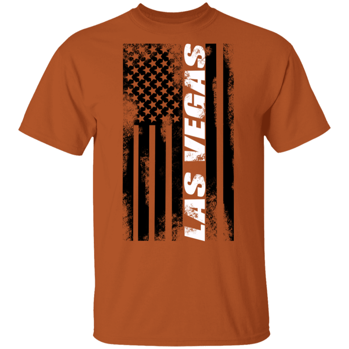 Las Vegas Nevada American Flag T-Shirt