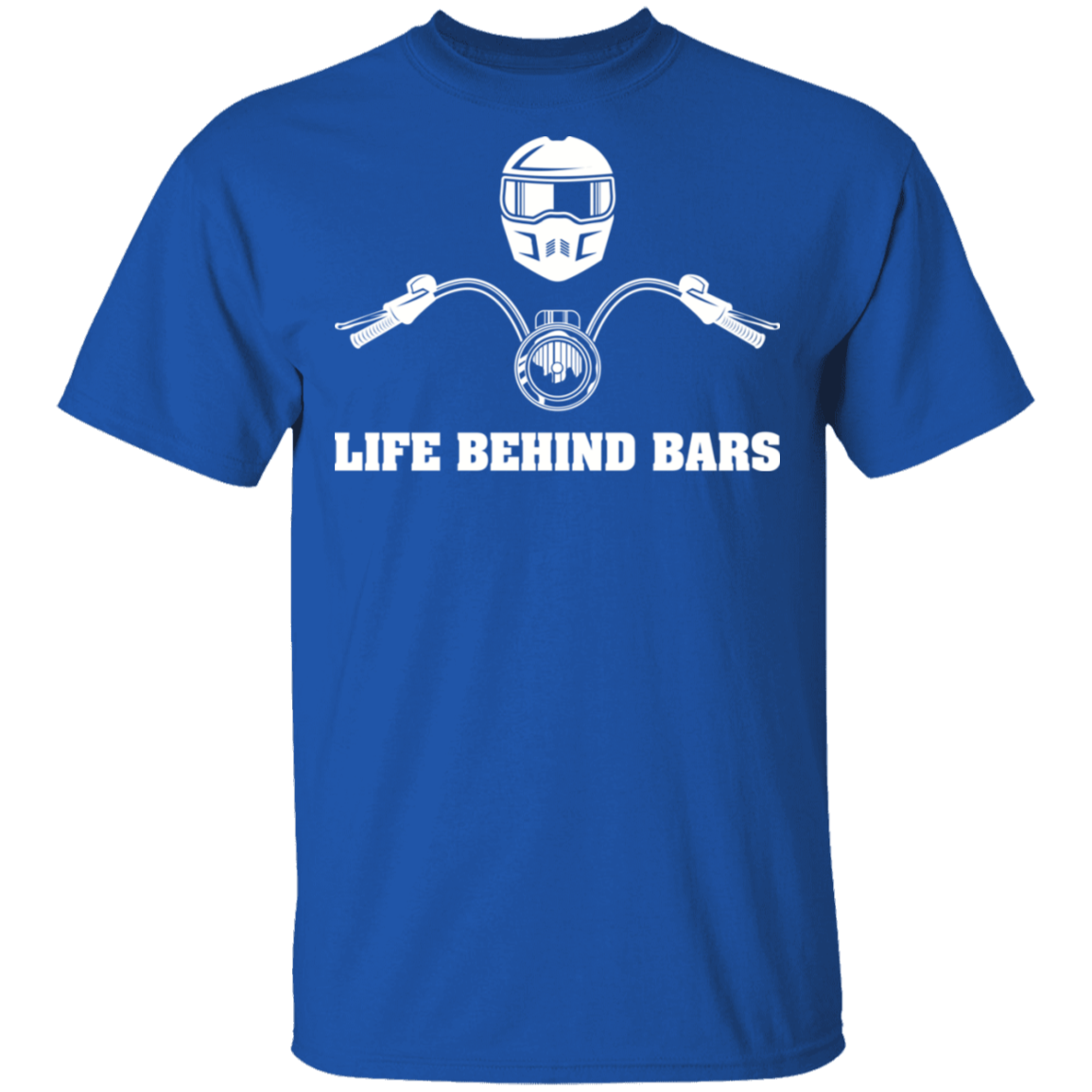 Life Behind Bars Motorcycle Funny T-Shirt