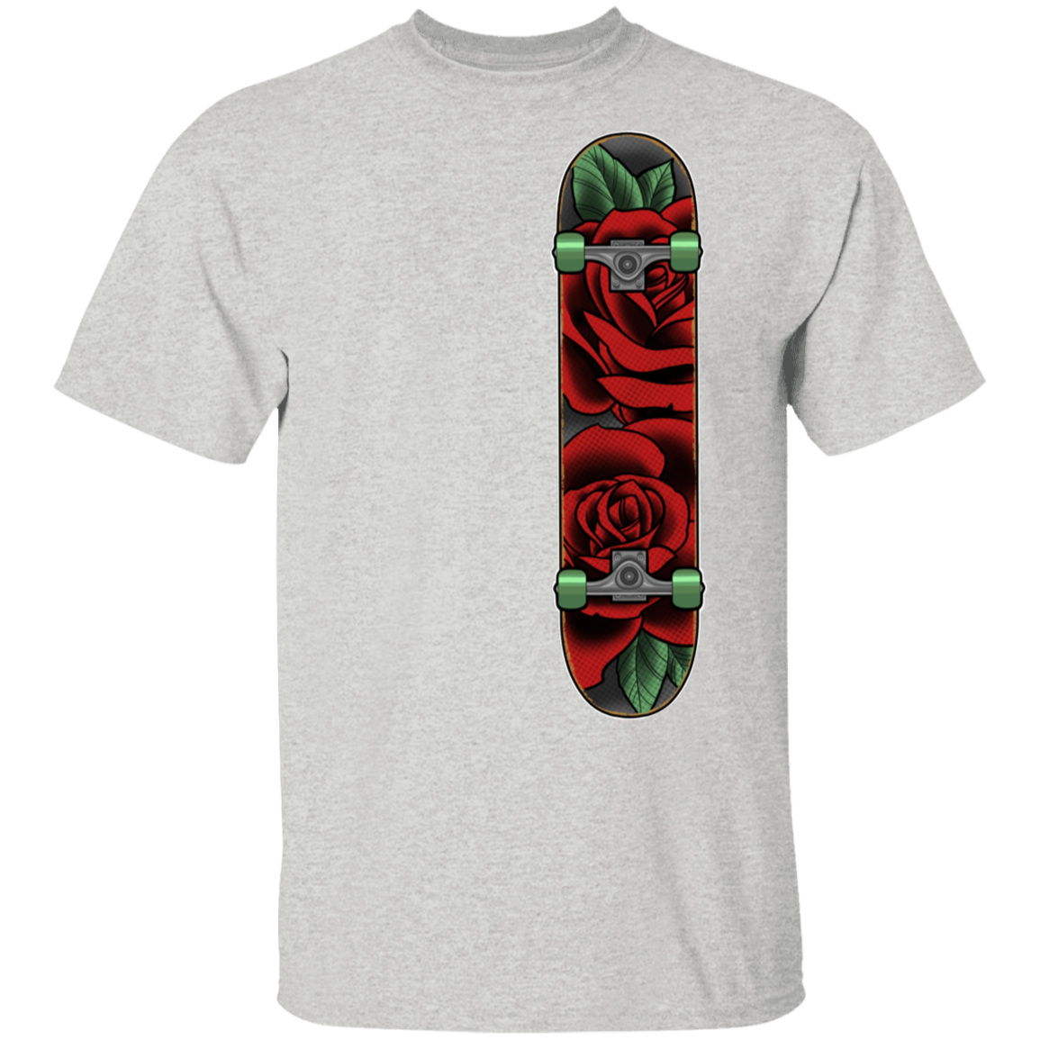 Rose Classic Skateboard Skateboarder T-Shirt