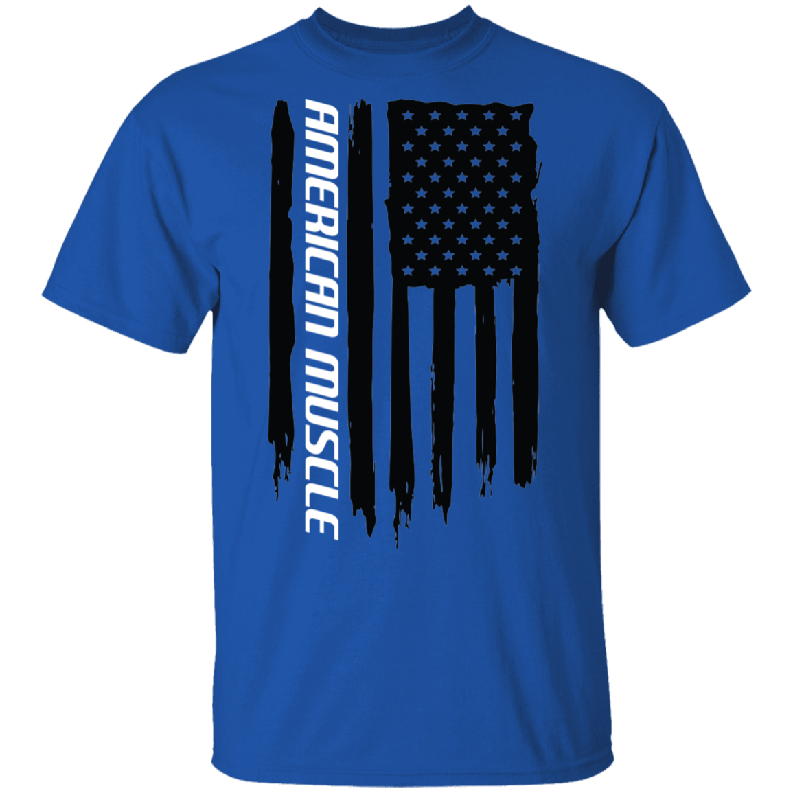 American Muscle American Flag T-Shirt