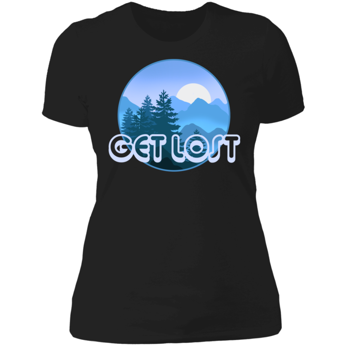 Women's Get Lost in Nature Camping T-Shirt