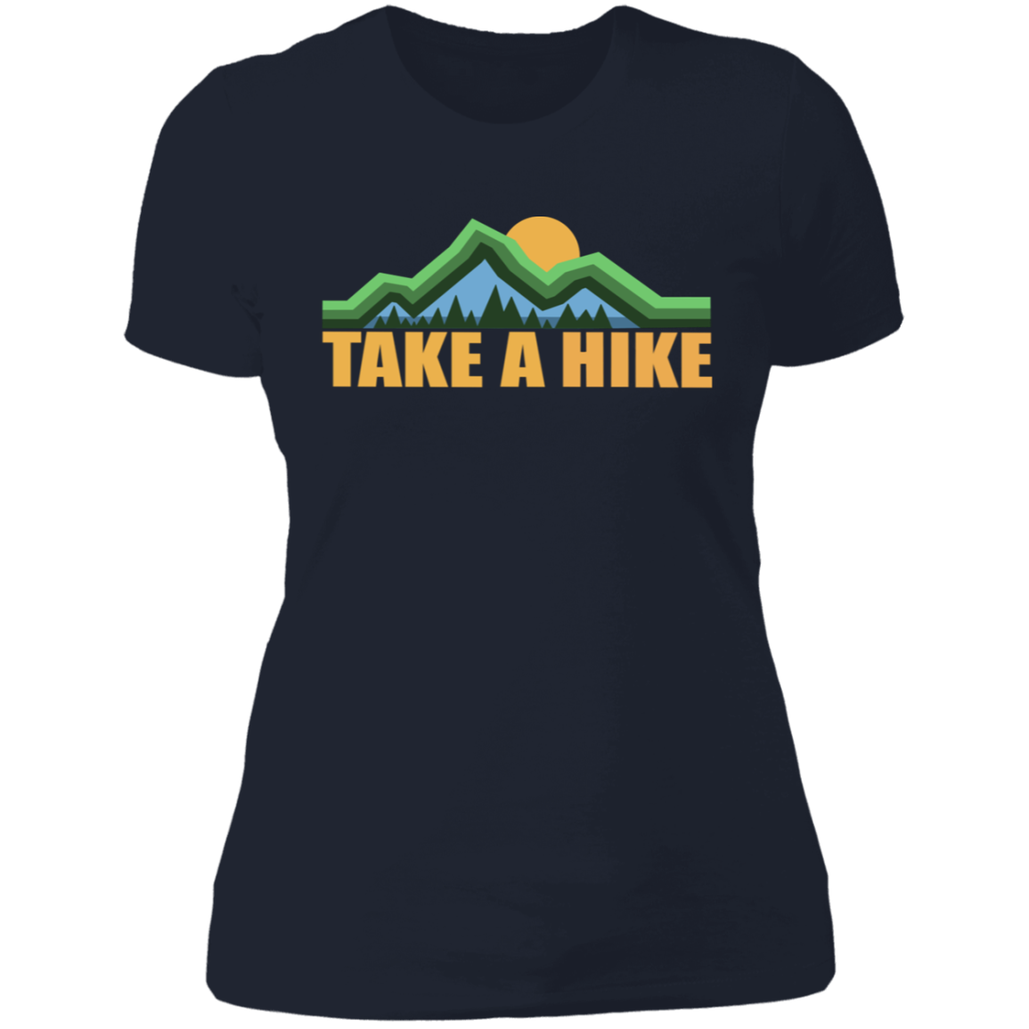 Women's Take a Hike Camping Hiking Nature T-Shirt