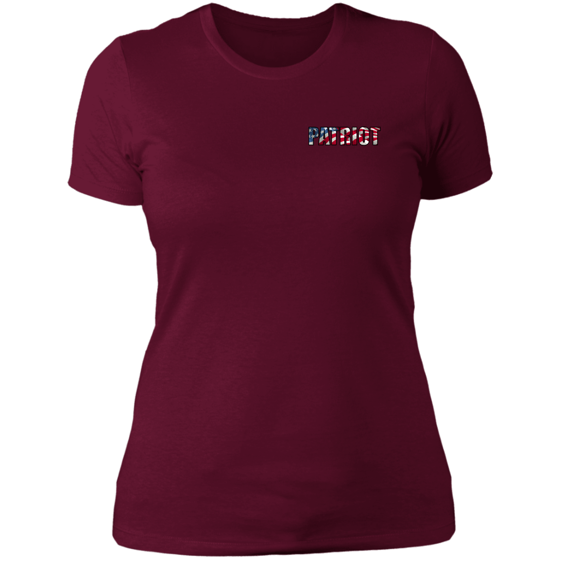 Patriot American Bald Eagle Women's Double Sided Boyfriend T-Shirt