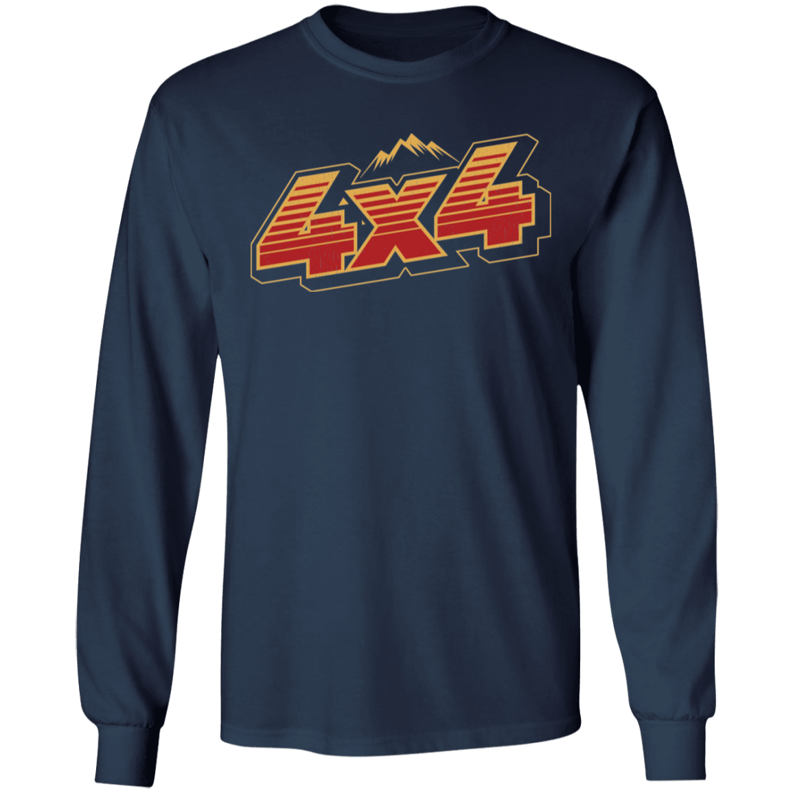 4x4 Off-Road Overlanding Long Sleeve T-Shirt