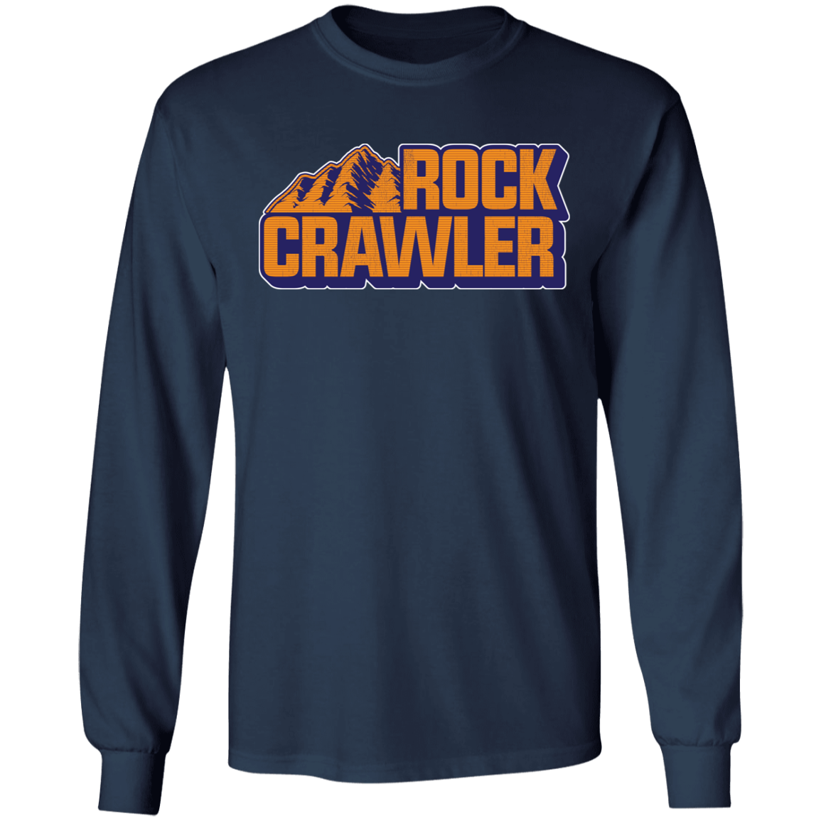 Rock Crawler Off-Road Overlanding Long Sleeve T-Shirt