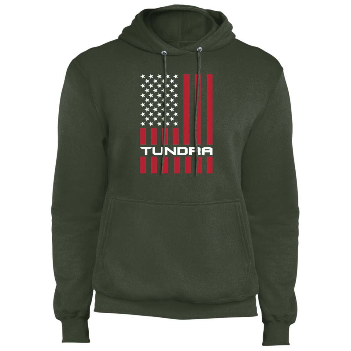 Tundra American Flag USA Premium Pullover Hoodie