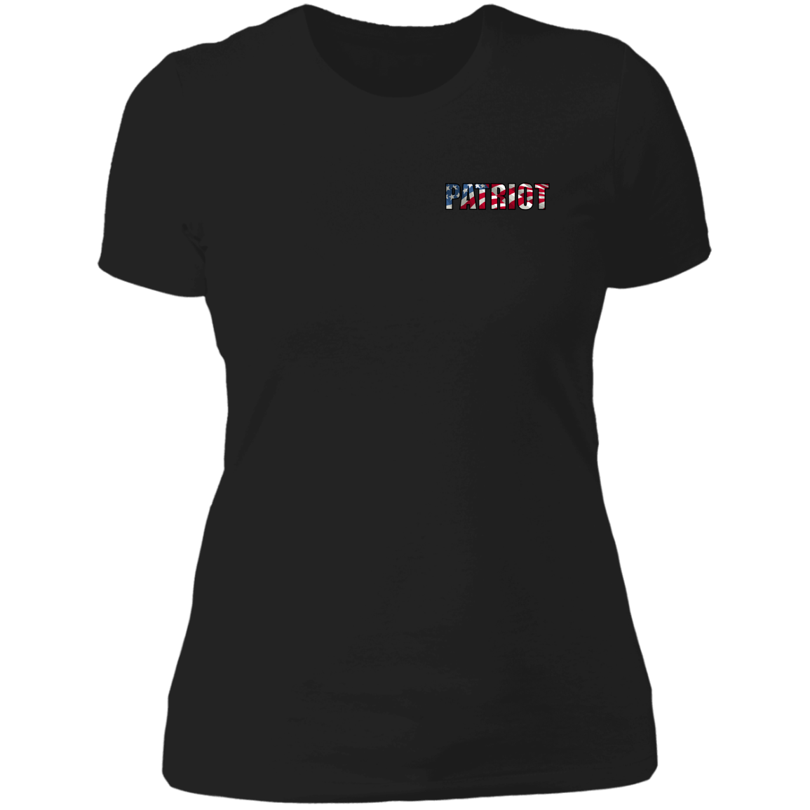 Patriot American Bald Eagle Women's Double Sided Boyfriend T-Shirt