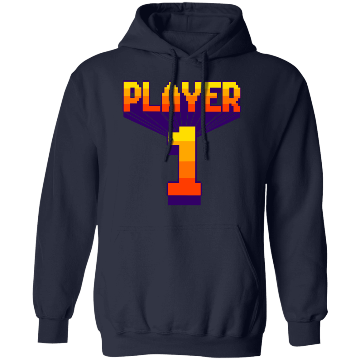 Player 1 Video Game Arcade Pullover Hoodie