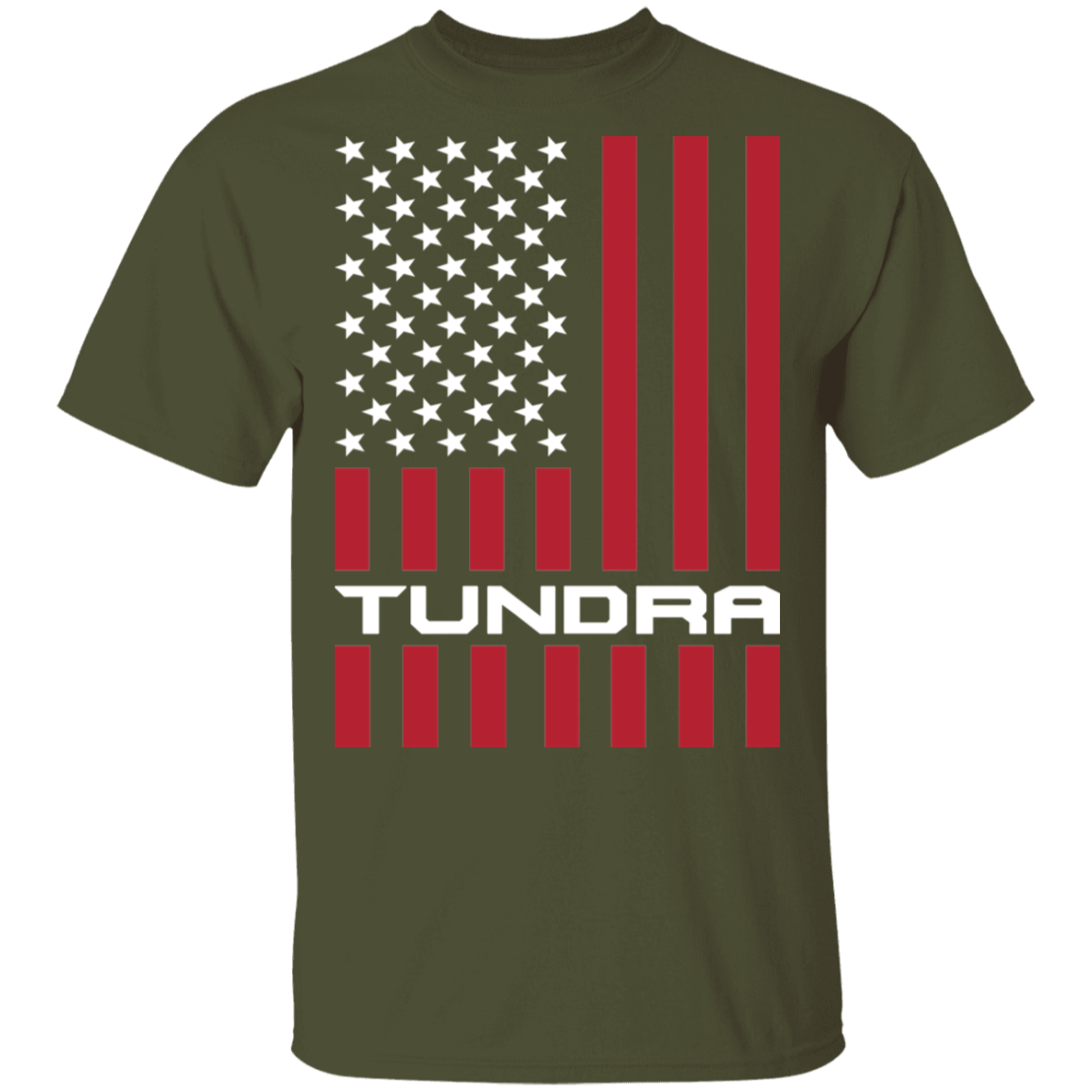 Tundra American Flag USA T-Shirt