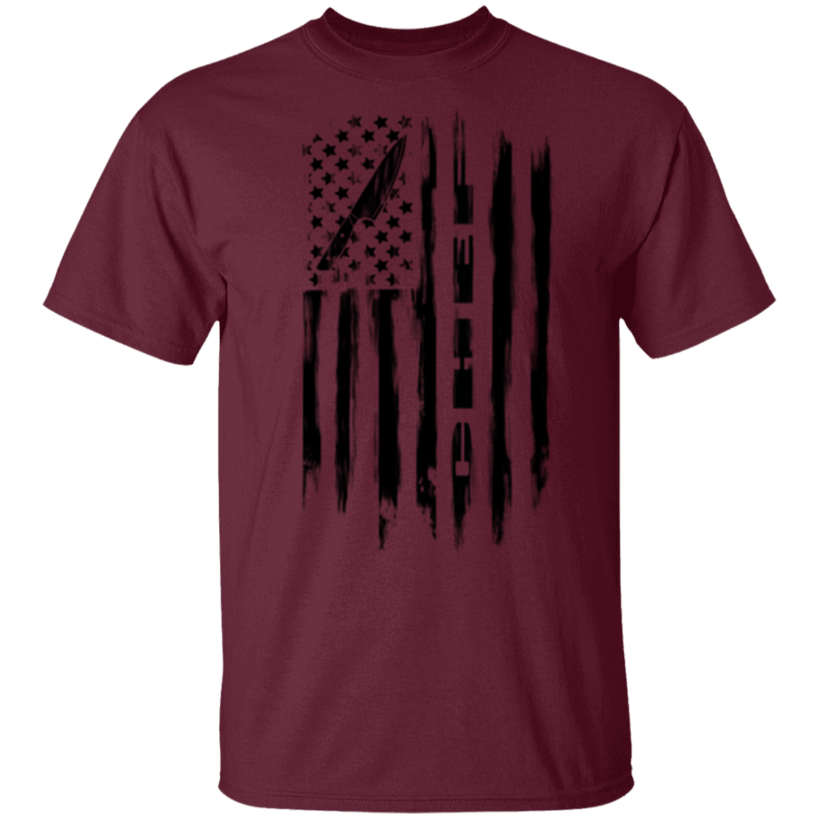 Chef Cook Culinary American Flag T-Shirt