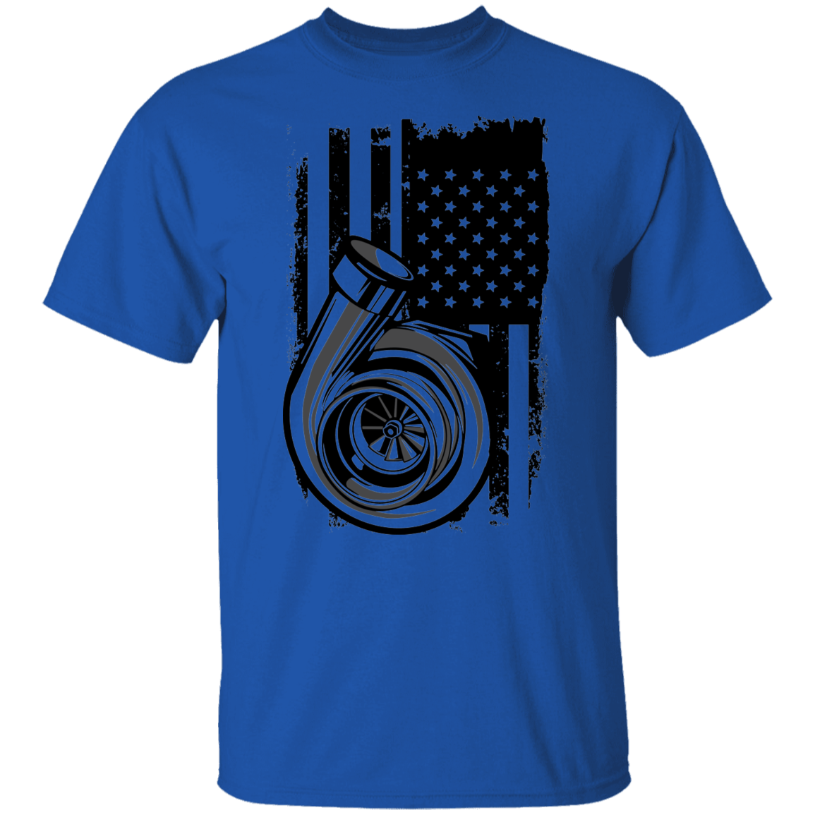 Turbo American Flag Boosted T-Shirt