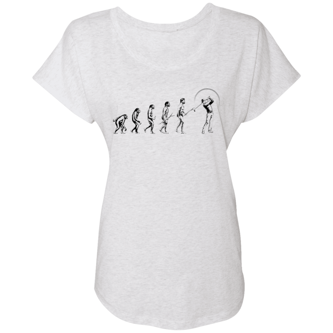 Evolution of Golfing Women's Dolman Sleeve
