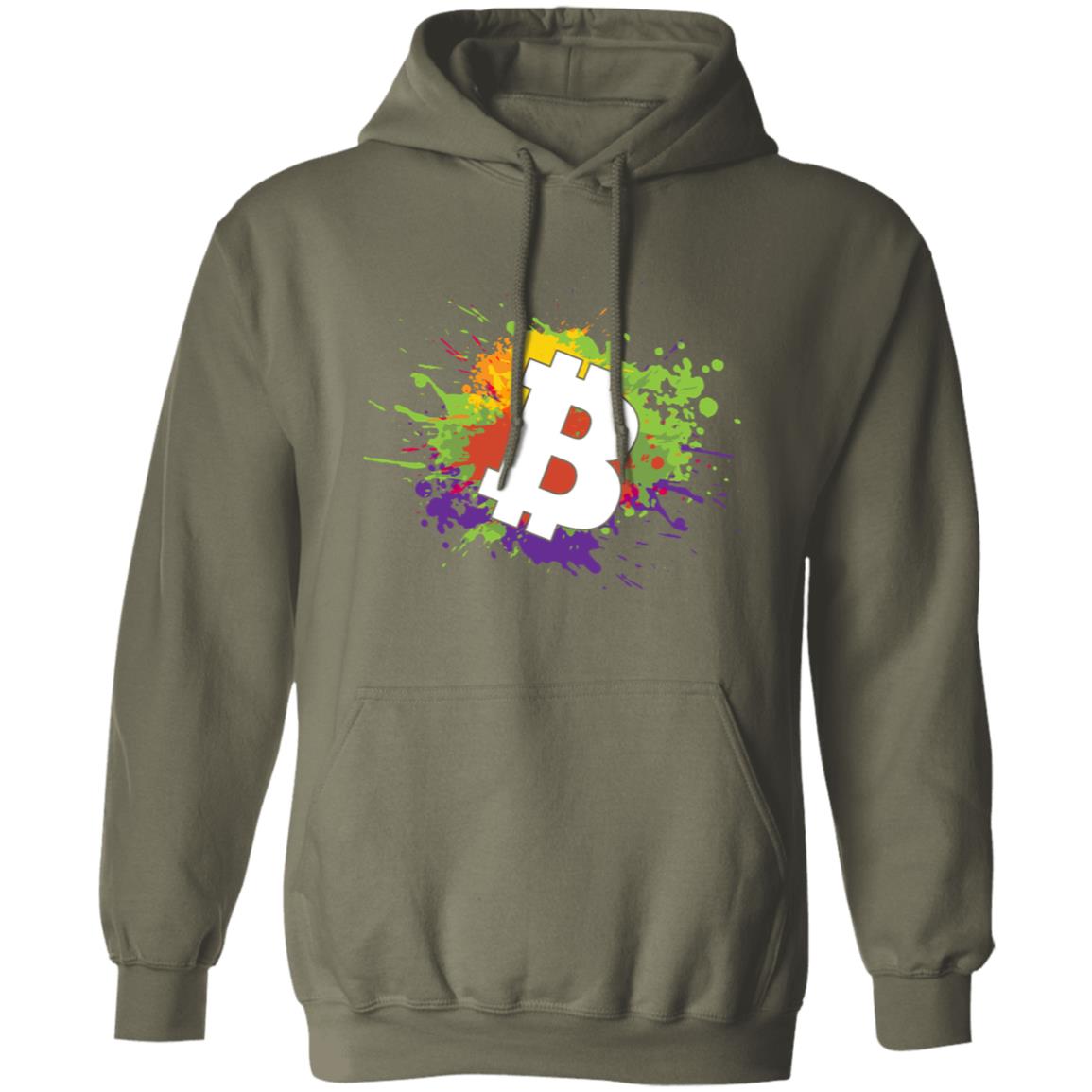 BTC Bitcoin Cryptocurrency Pullover Hoodie