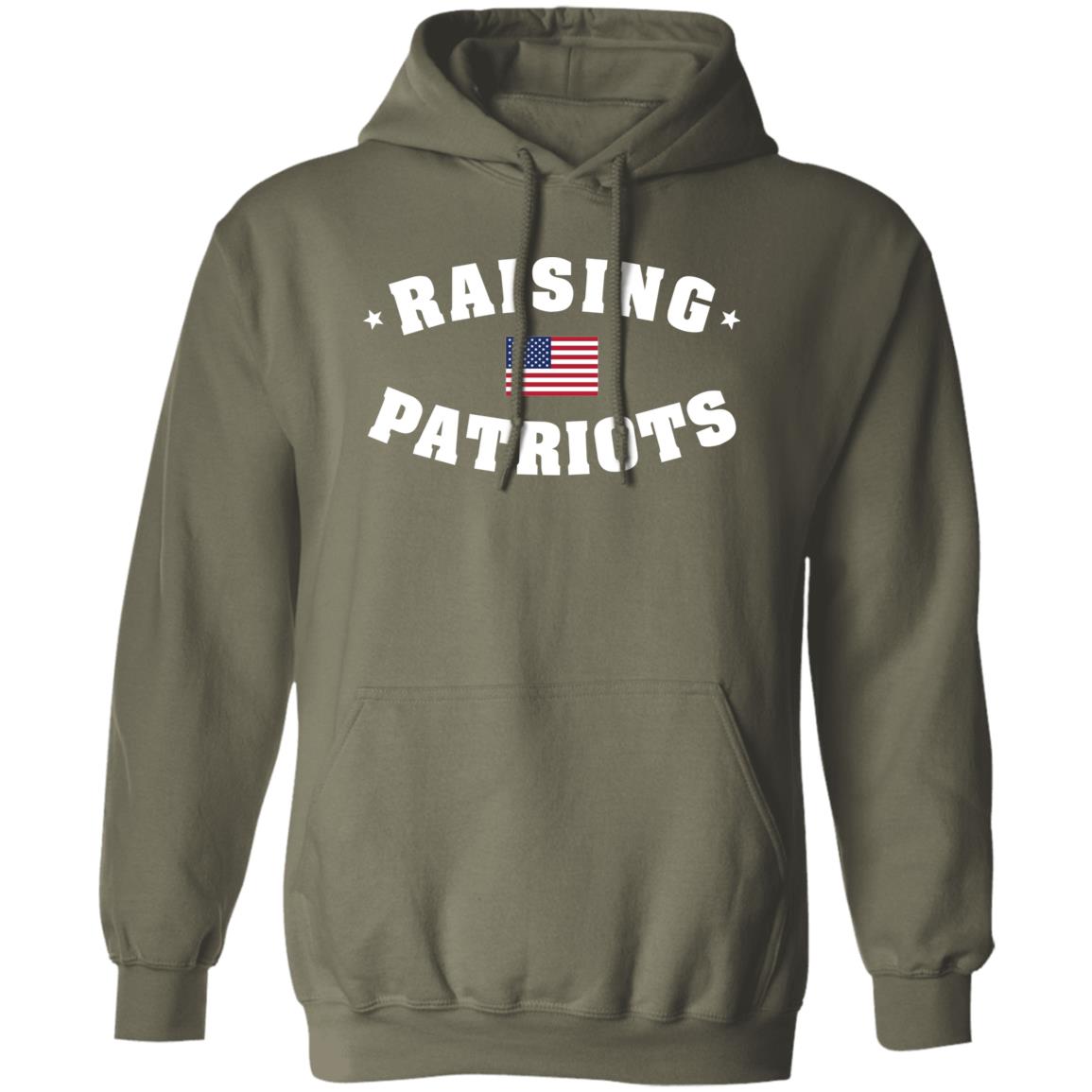 Raising Patriots American Flag Proud Merica Pullover Hoodie