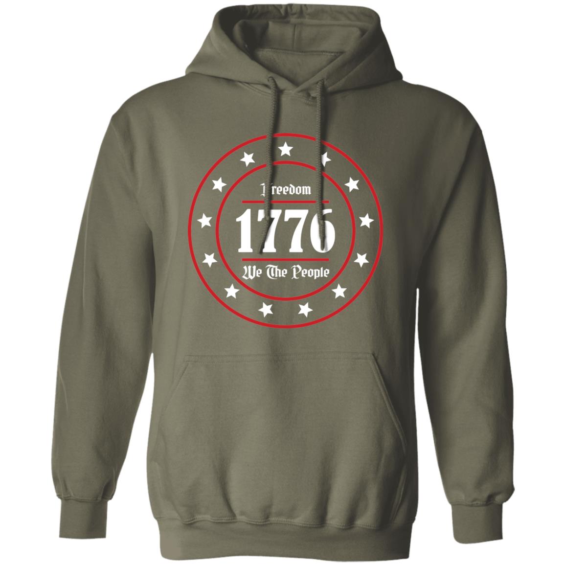 1776 Freedom We The People USA Pullover Hoodie