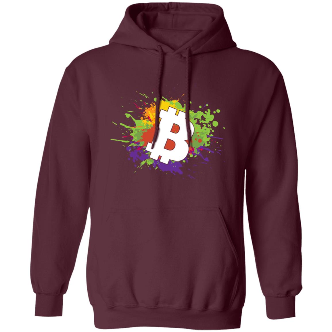 BTC Bitcoin Cryptocurrency Pullover Hoodie