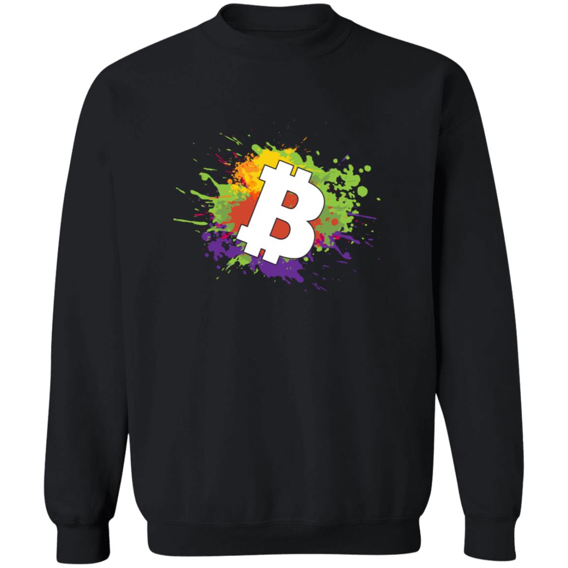 BTC Bitcoin Cryptocurrency Crewneck Sweatshirt