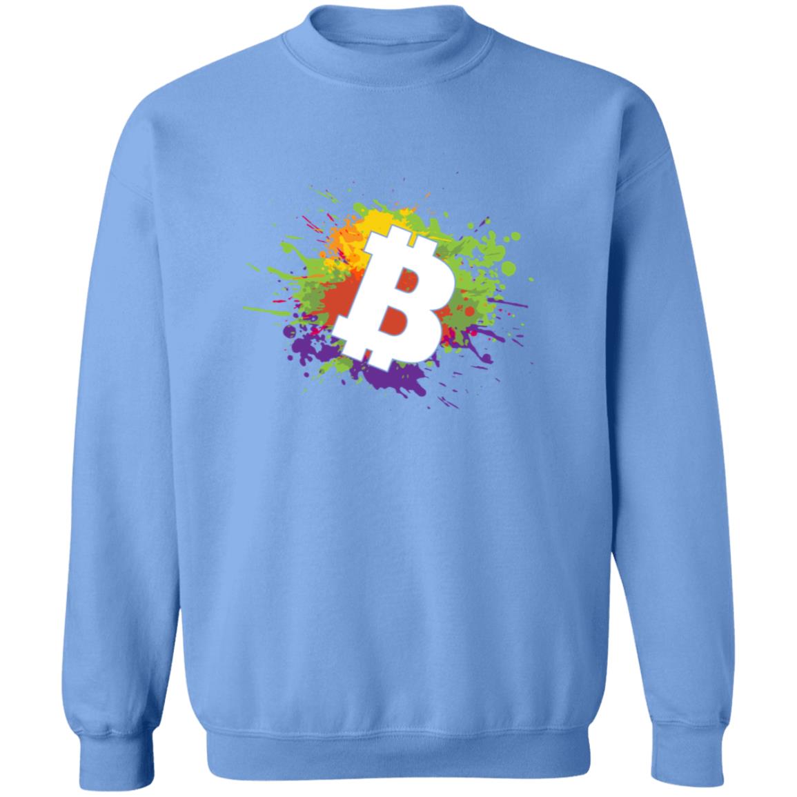 BTC Bitcoin Cryptocurrency Crewneck Sweatshirt