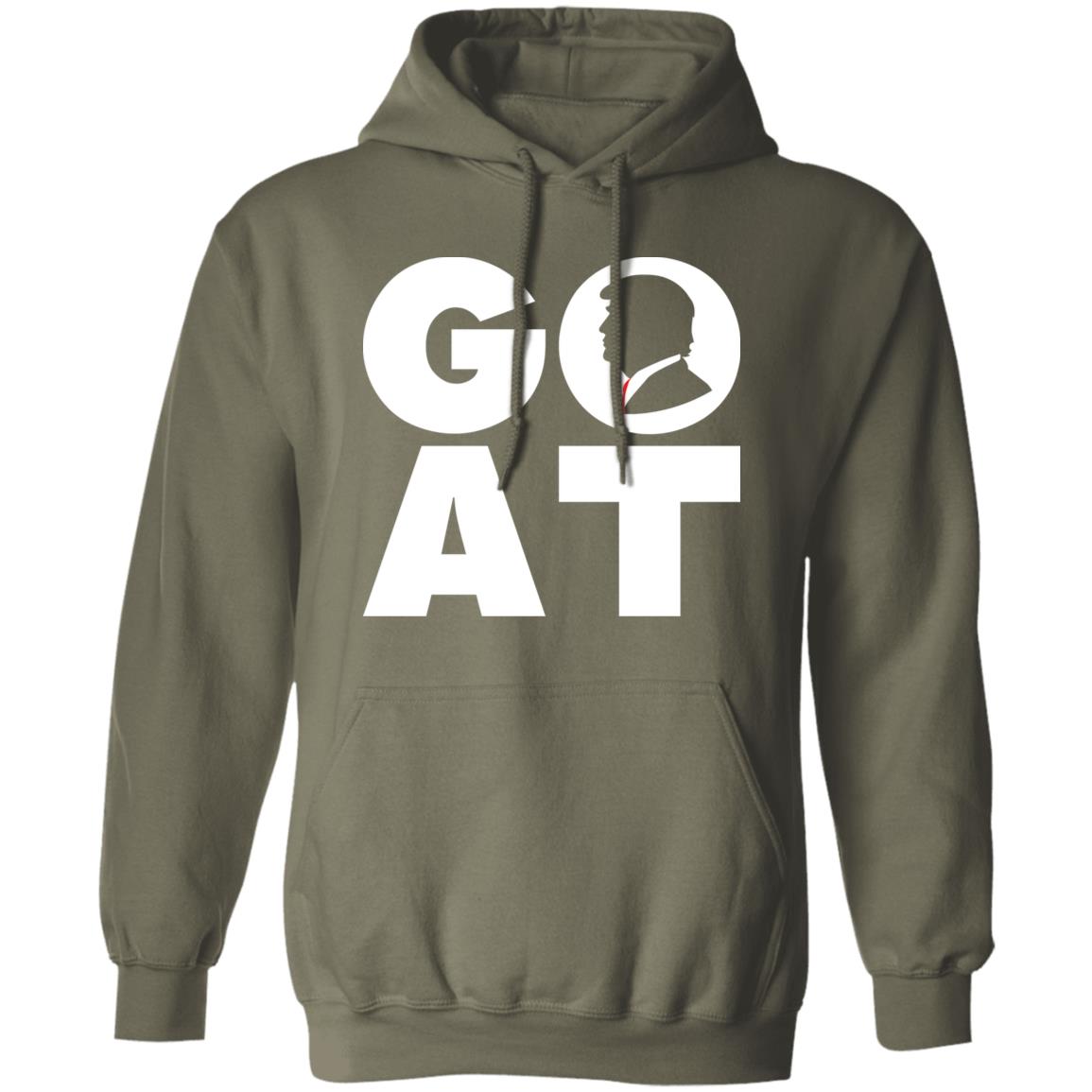 GOAT Trump MAGA Patriot Pullover Hoodie