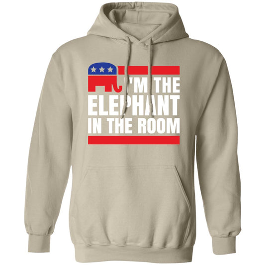 Republican I'm The Elephant In The Room Funny Pullover Hoodie