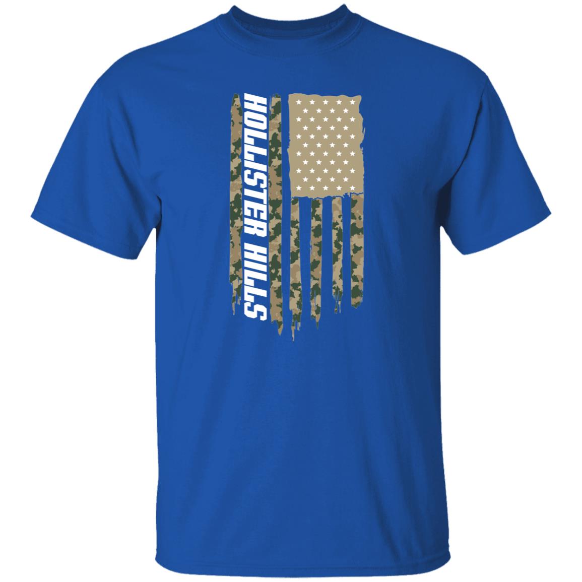 Hollister Hills American Flag USA Camo T-Shirt
