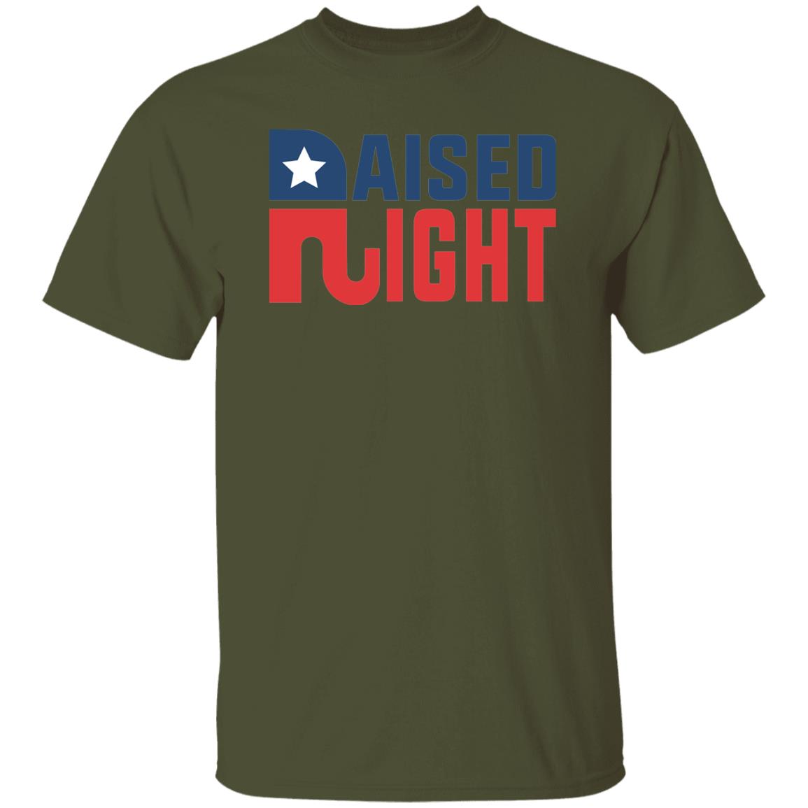 Raised Right Republican USA T-Shirt