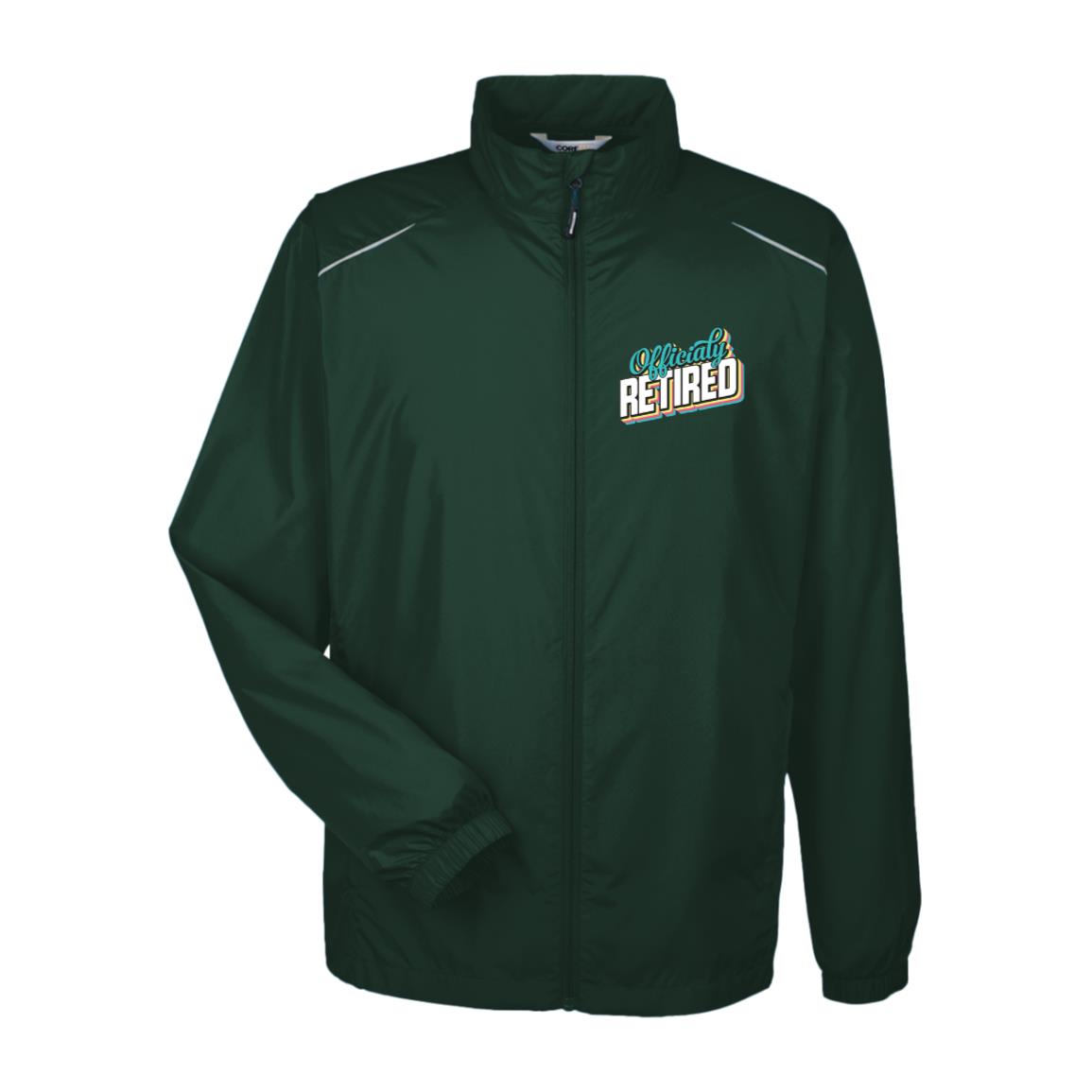 Officially Retired Funny Old Retirement Men's Jacket