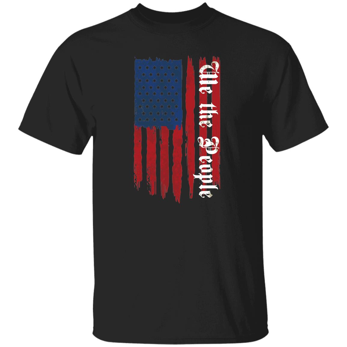 We The People American Flag USA T-Shirt