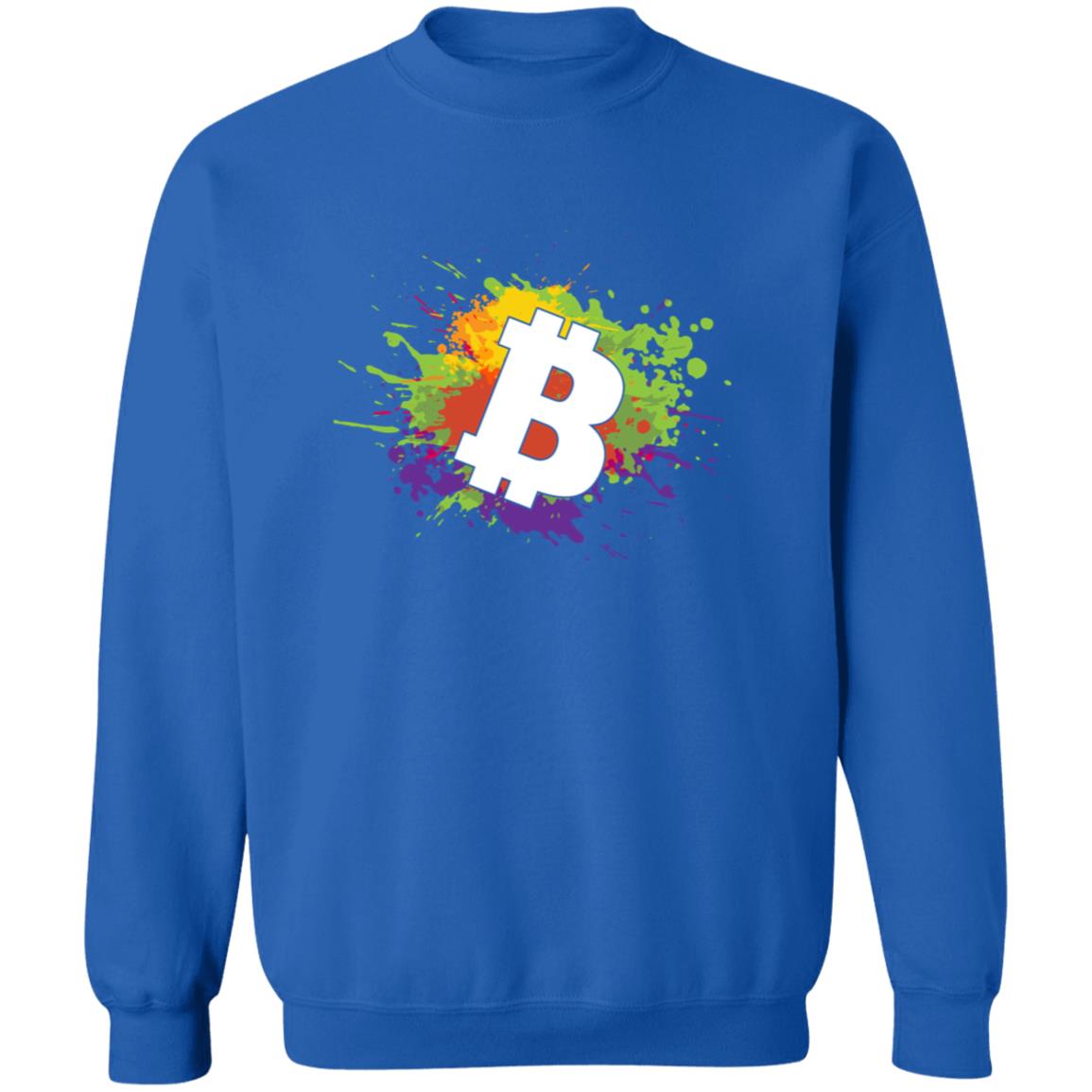 BTC Bitcoin Cryptocurrency Crewneck Sweatshirt