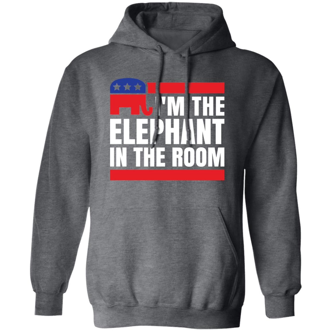 Republican I'm The Elephant In The Room Funny Pullover Hoodie
