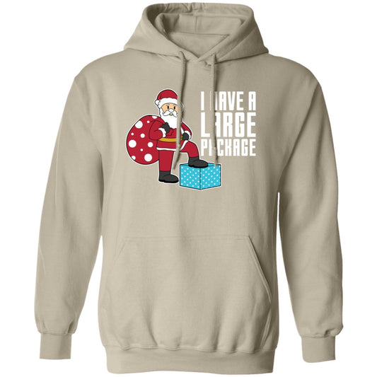 I Have A Large Package Funny Santa Christmas Pullover Hoodie