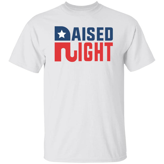 Raised Right Republican USA T-Shirt