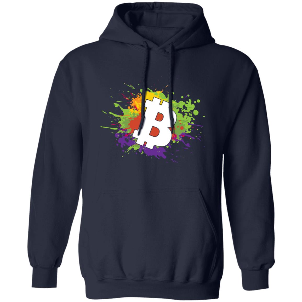 BTC Bitcoin Cryptocurrency Pullover Hoodie