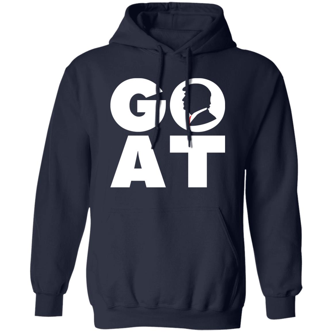 GOAT Trump MAGA Patriot Pullover Hoodie
