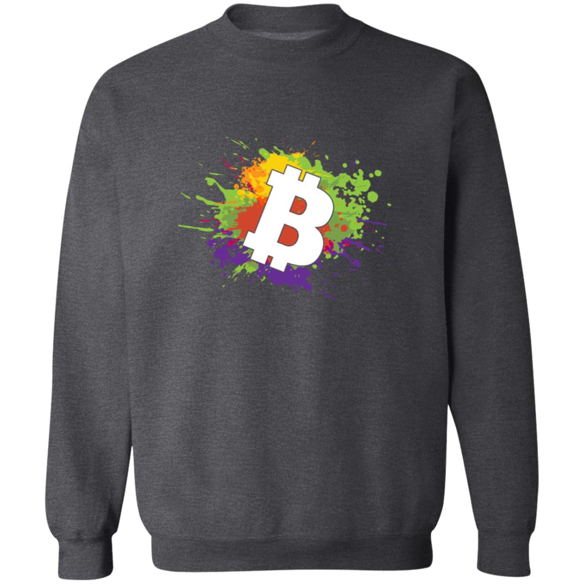 BTC Bitcoin Cryptocurrency Crewneck Sweatshirt