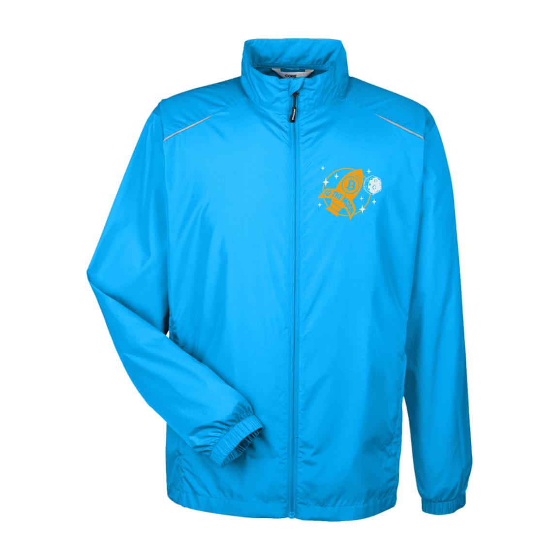 BTC Bitcoin To The Moon Cryptocurrency Men's Jacket