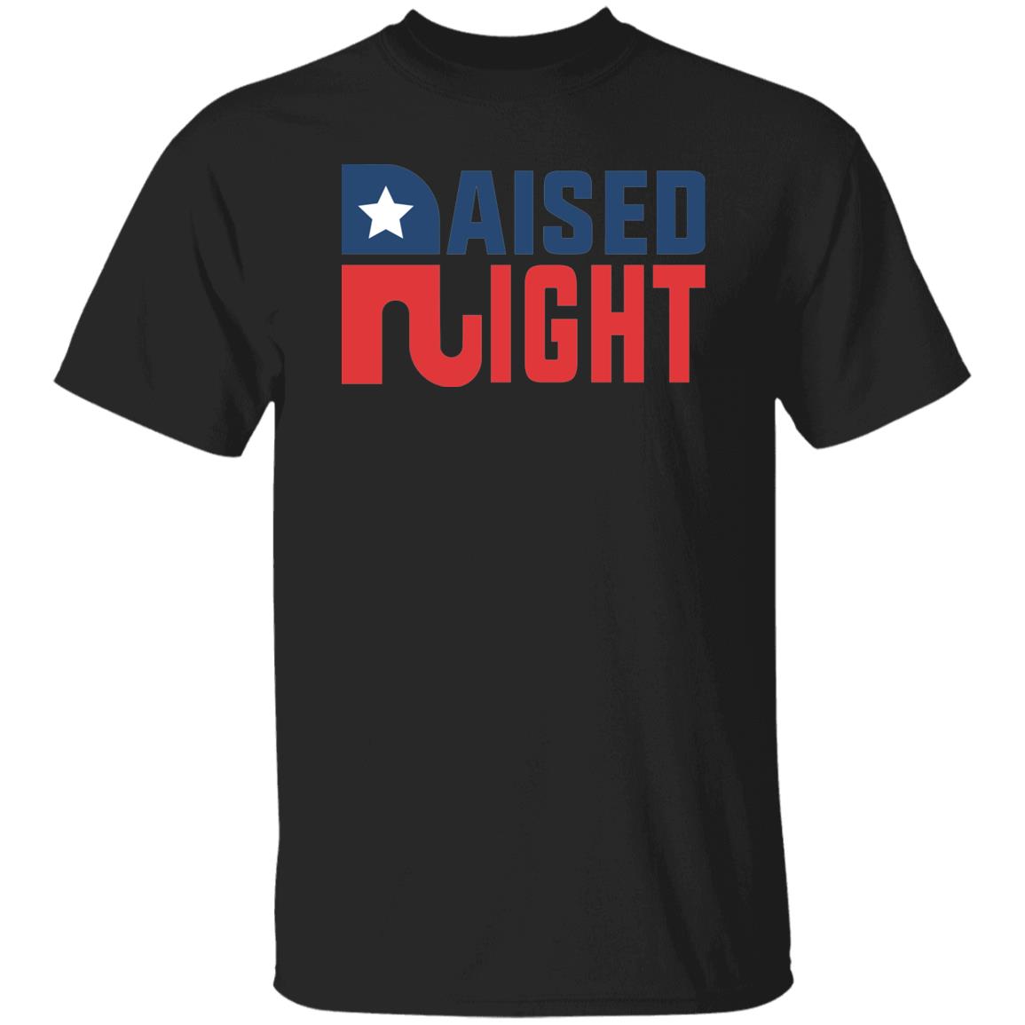 Raised Right Republican USA T-Shirt