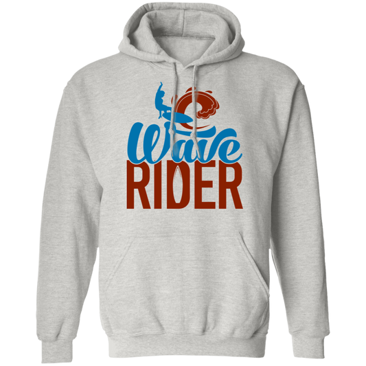 Wave Rider Surfer Surfing Beach Pullover Hoodie