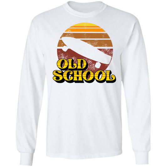 Old School Skateboarding Long Sleeve T-Shirt