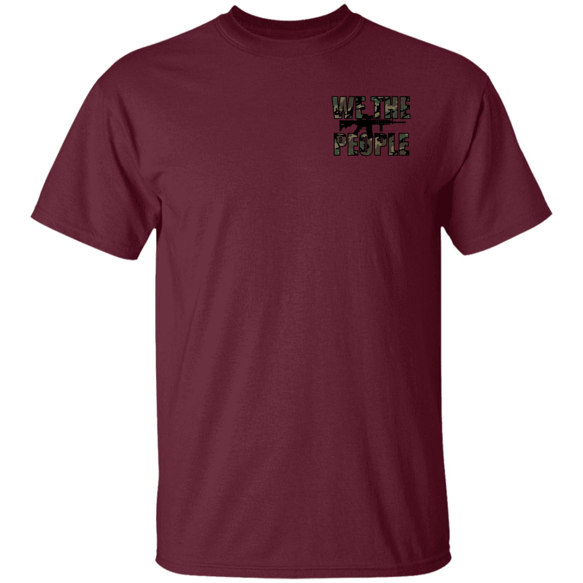 We the People Don't Tread on Me Gadsden Flag Double Sided T-Shirt