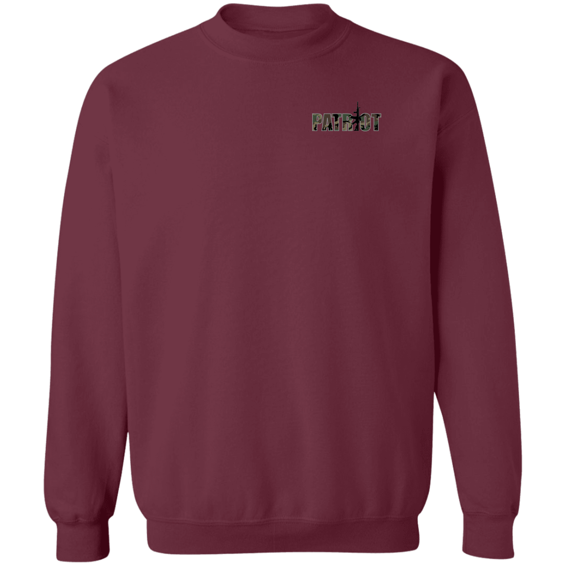 Patriot Don't Tread on Me Gadsden Flag Double Sided Crewneck Sweatshirt
