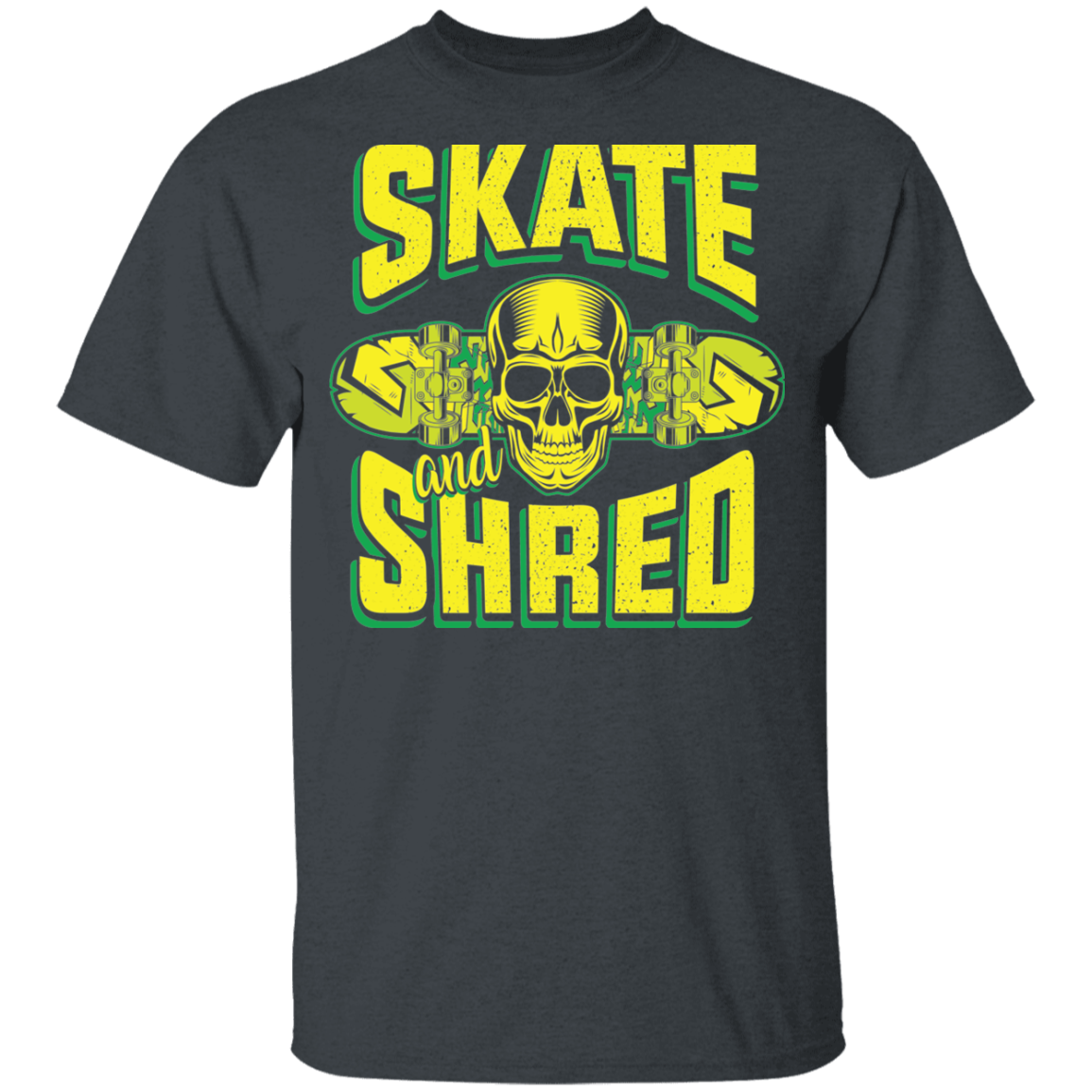 Skate and Shred Skateboarding Skateboard Youth T-Shirt