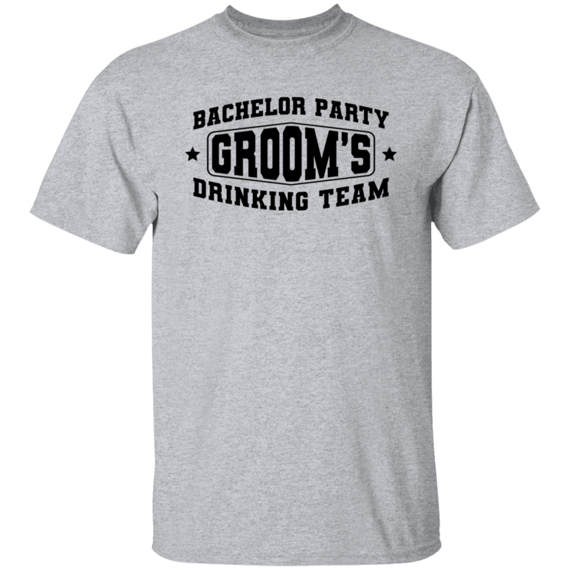 Bachelor Party Groom’s Drinking Team Funny T-Shirt