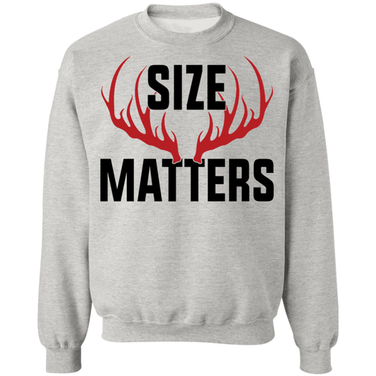 Size Matters Hunting Crewneck Sweatshirt