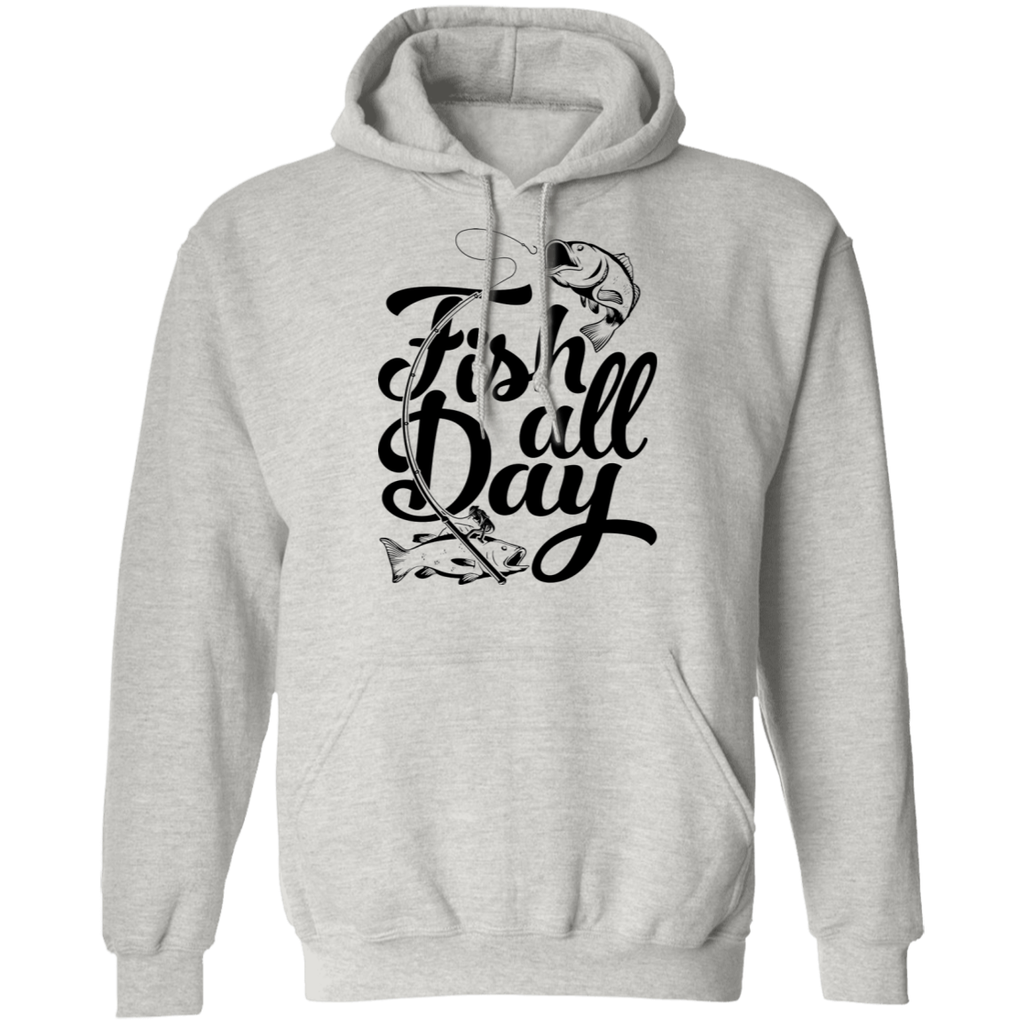 Gone Fishing Pullover Hoodie