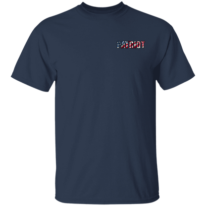 Patriot American Bald Eagle Double Sided T-Shirt