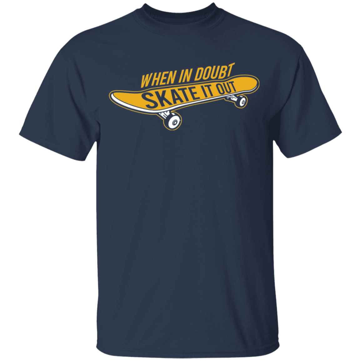 When In Doubt Skate It Out Skateboarding Skateboard Youth T-Shirt