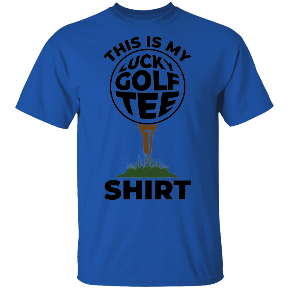 This Is My Lucky Golf Tee Shirt Golfing T-Shirt