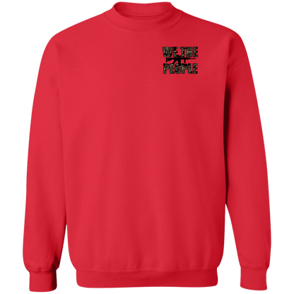 We the People Don't Tread on Me Gadsden Flag Double Sided Crewneck Sweatshirt