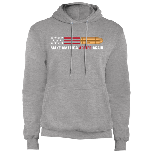 .380 Make American Armed Again Bullet American Flag USA Pullover Hoodie